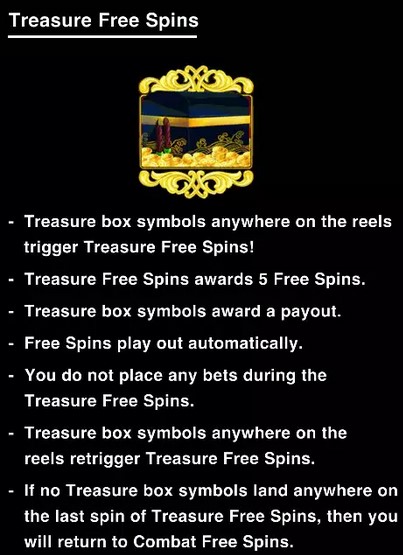 Oni Hunter TREASURE FREE SPINS