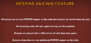 Spicy Fruits REPINS AND WIN FEATURE