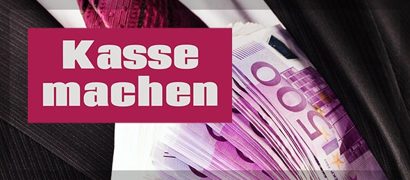 Kasse machen