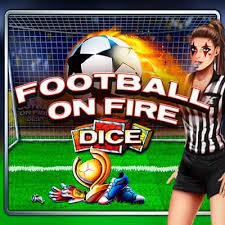 Football on Fire Dice