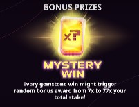 Gem Blast Bonus Prizes Mystery win