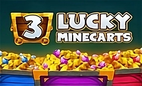 3 Lucky Minecarts Hold & Win