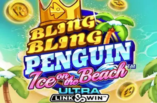 Bling Bling Penguin: Ice On The Beach